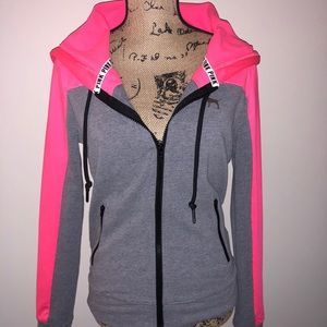 PINK ZIP UP